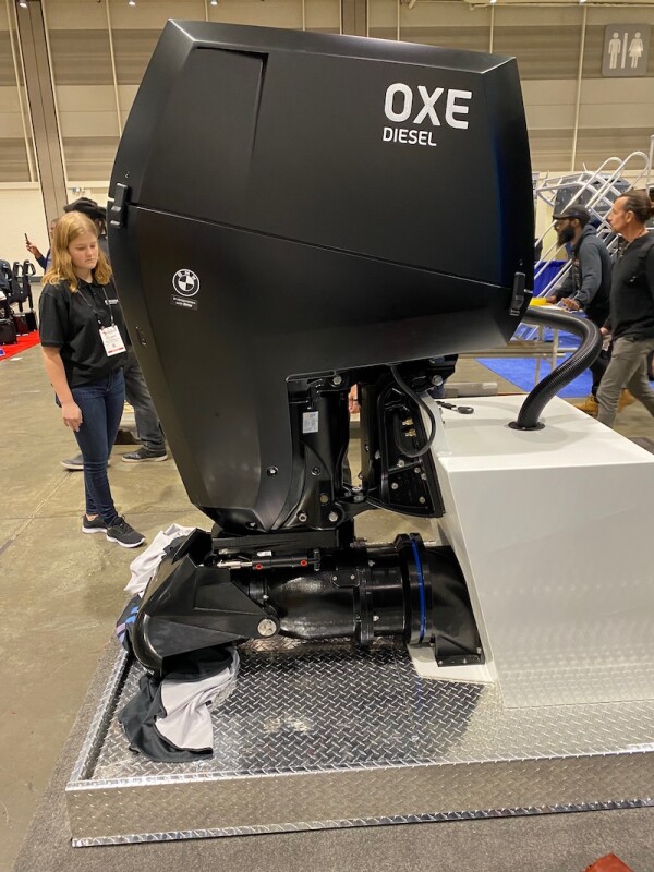 Diesel Outboards, OXE, JetTech introduce new waterjet at WorkBoat Show