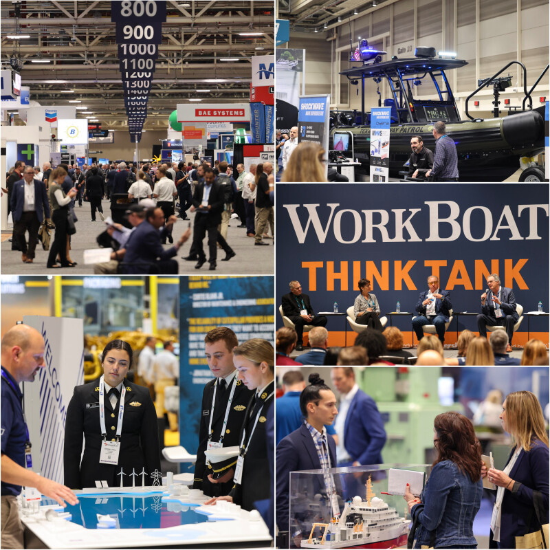 The WorkBoat Show is back WorkBoat