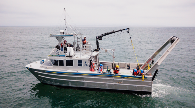 Brix Marine Building Third Ips Drive Catamaran Workboat