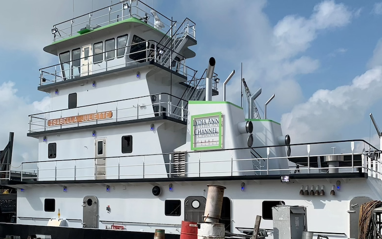 Eymard Marine delivers 1,600-hp towboat to Texas