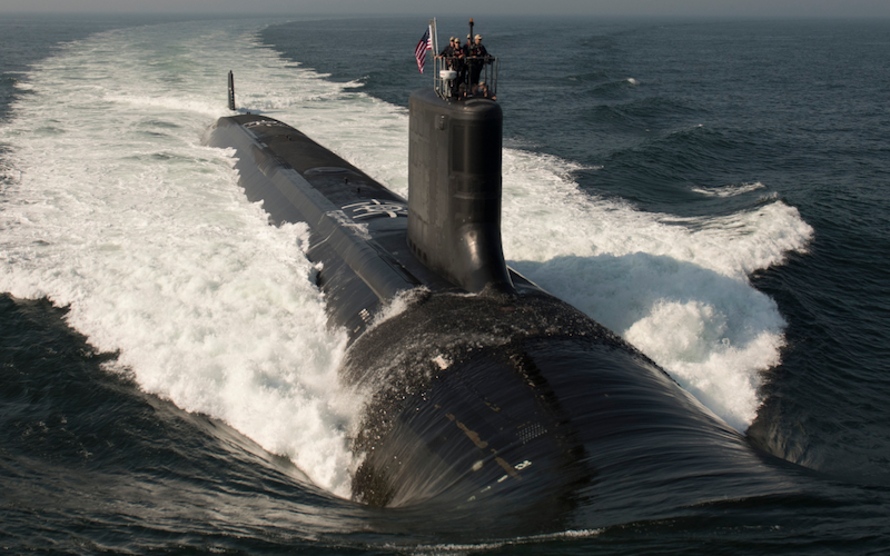 virginia class submarine inside